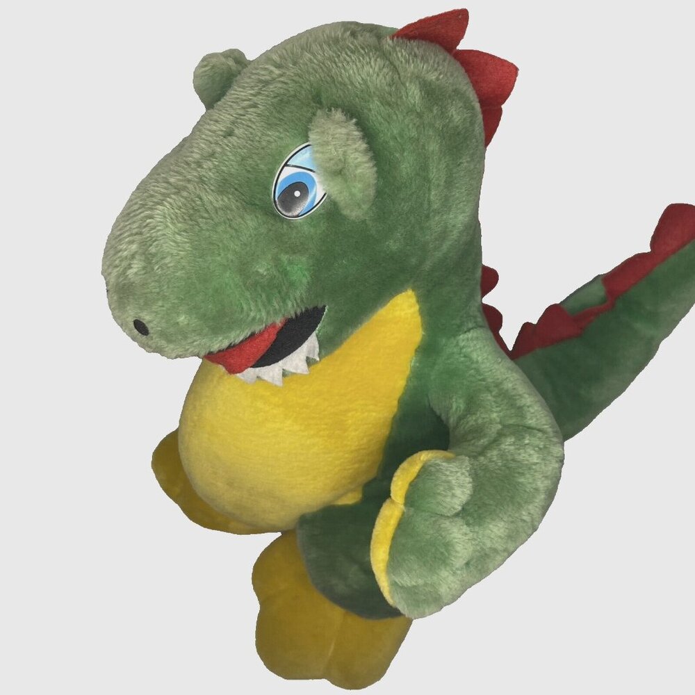 Vintage Dinosaur XL Riviera Hotel Casino RARE 19" tall Plush Stuffed Toy HTF